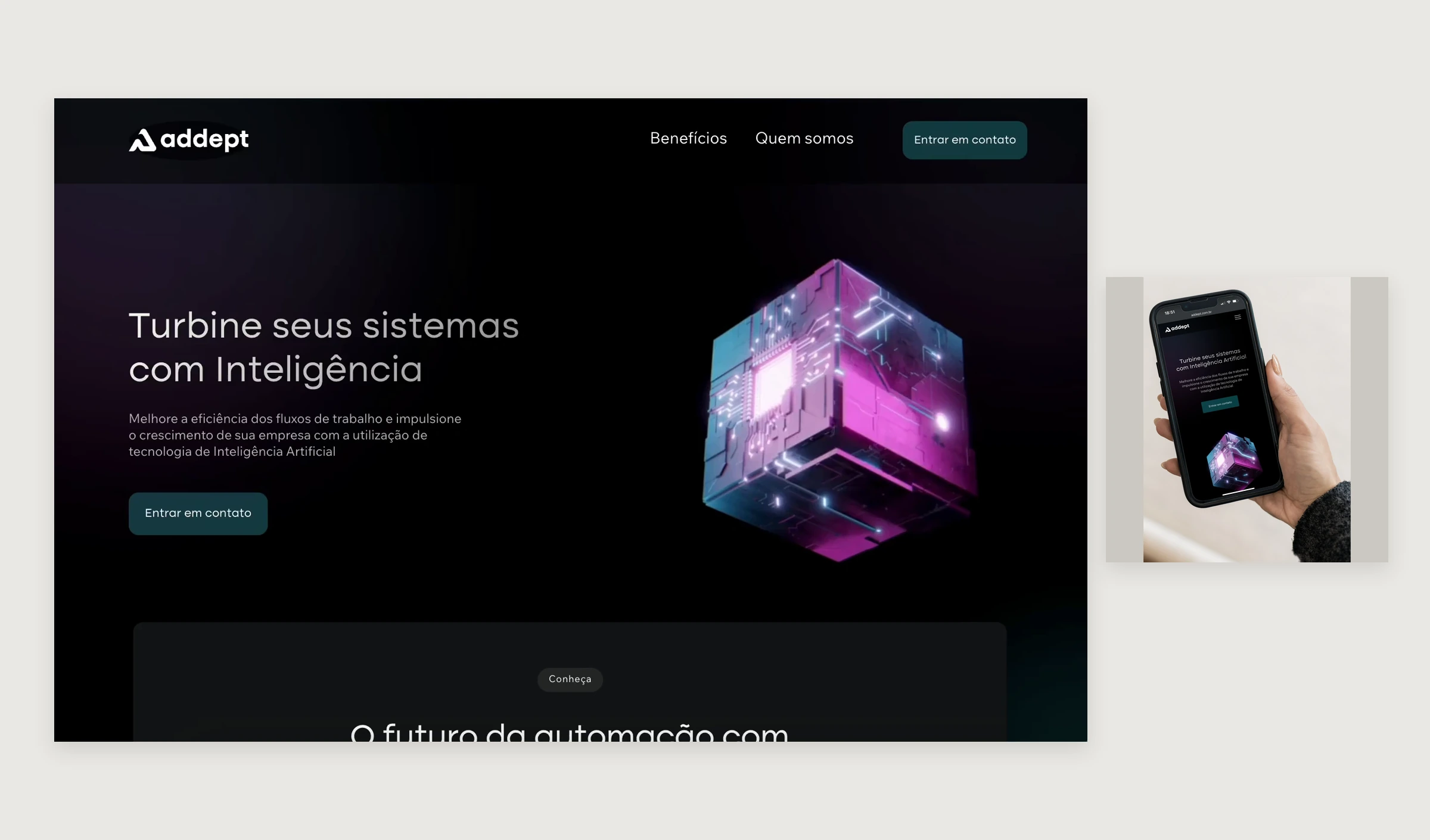 Addept — IA e automação