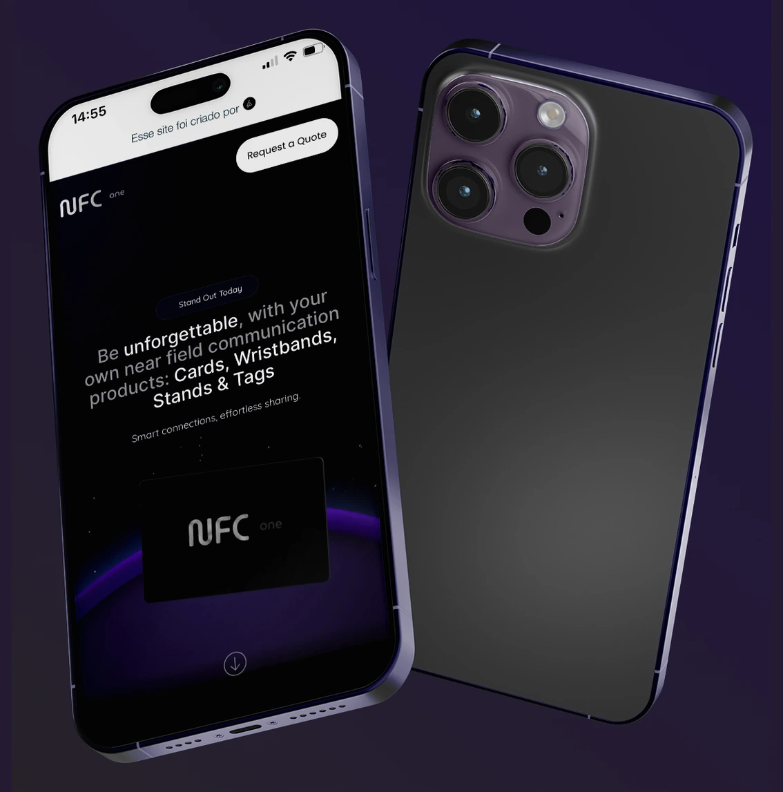 NFC One — Experiência mobile