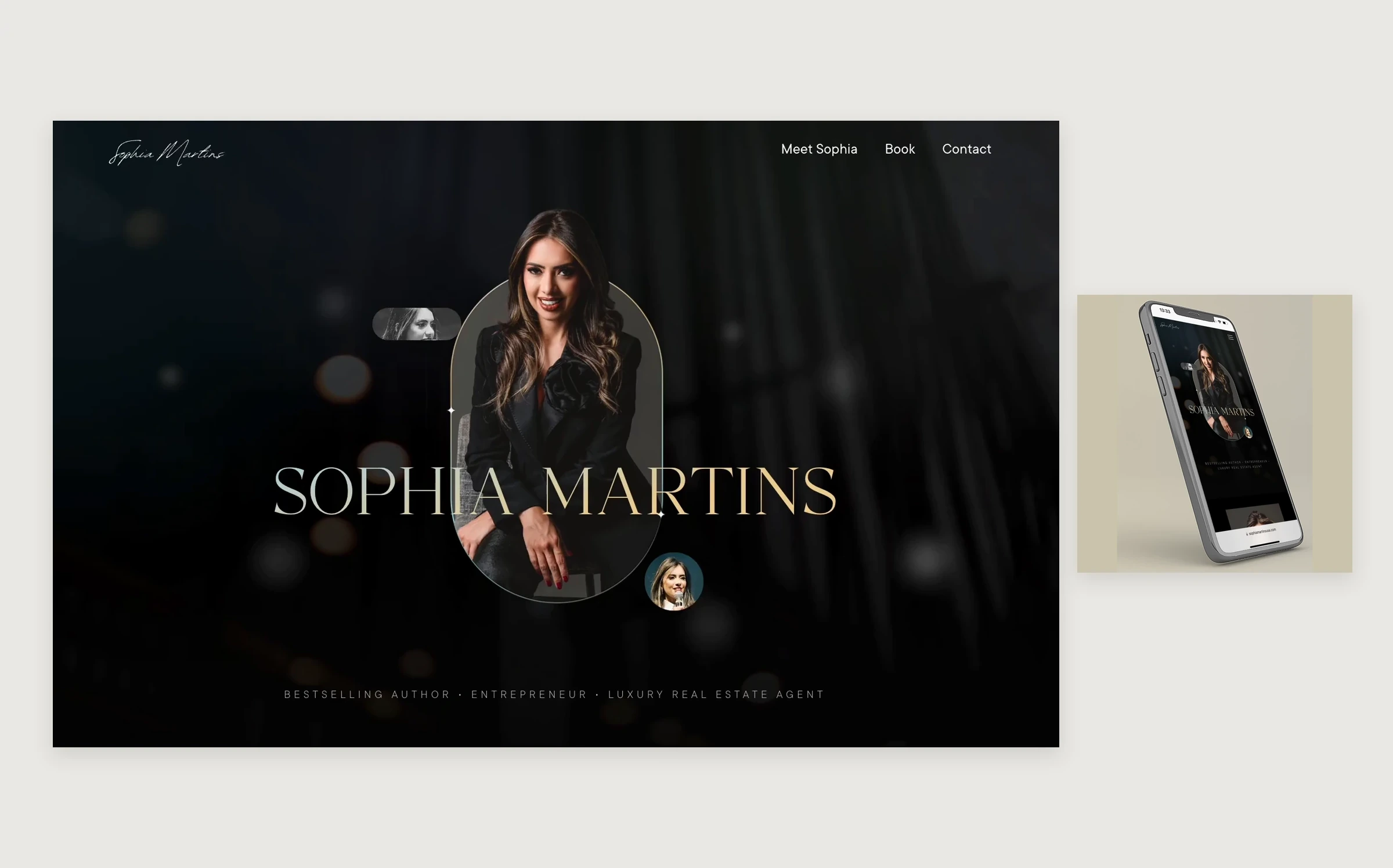 Sophia Martins — Marca pessoal · Imobiliário